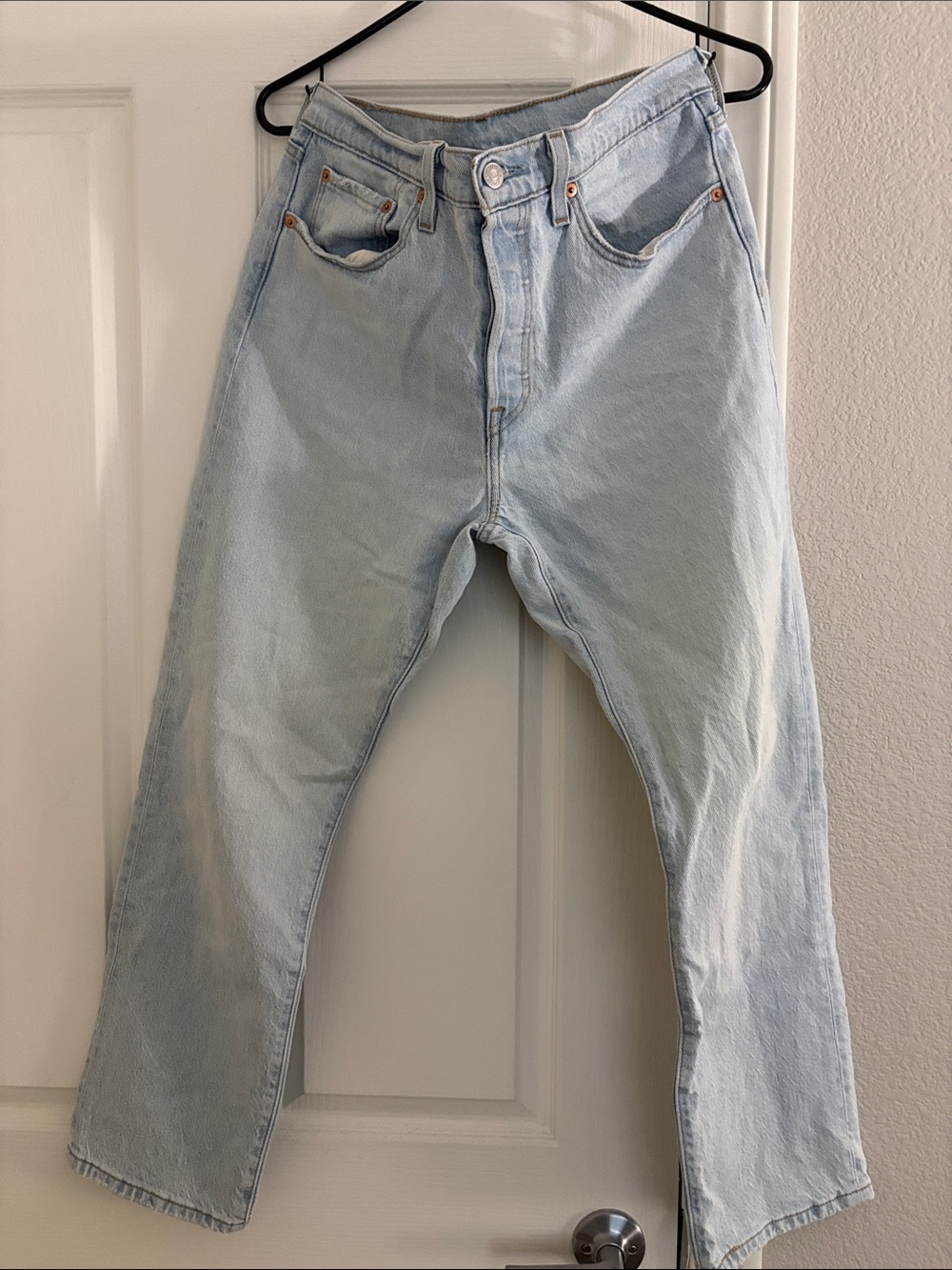 Levi's Light Blue Relaxed Fit Women’s 501